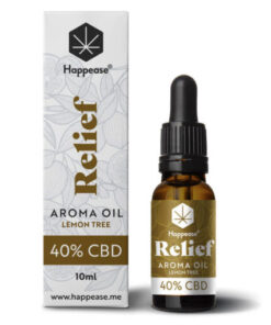 Happease Relief CBD Öl Lemon tree, 40% CBD, 4000 mg, (10 ml)