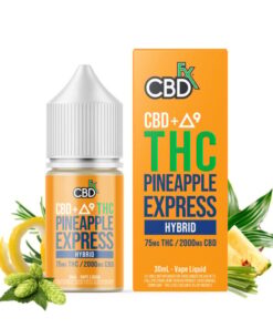 CBD Delta 9 THC Vape Juice Pineapple Express